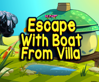 play Escape With Boat From Villa