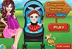play Pregnant Mother Care Baby