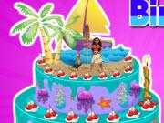 play Moana Birthday Cake Decor
