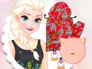 play Elsa'S Fashion Raincoat