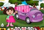 play Dora At Car Show