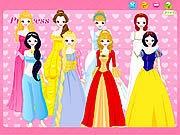 Disney Princess Dress Up