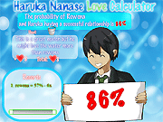 play Haruka Nanase Love Calculator! Game