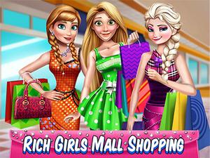 play Rich Girls Mall Shopping