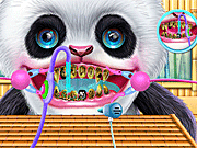 play Cute Panda Dentist Care Game