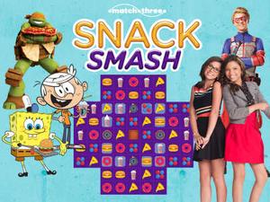play Nickelodeon: Snack Smash Puzzle
