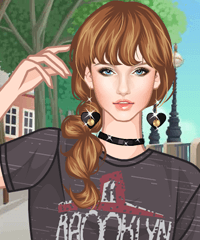 Slogan T-Shirt Dress Up Game