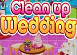 Cleaning Up Wedding