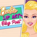 play Barbie Lip Art Blog Post