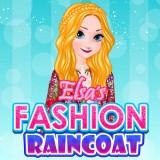 Elsa'S Fashion Raincoat