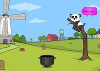 play Cute Panda Is Hungry Escape