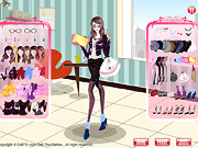 play Charming Office Lady Dressup Game