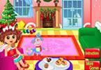 play Dora Christmas Time