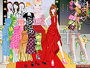 Gown Catwalk Dressup Game