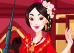 Cute Mulan Royal Dressup