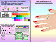 Custom Fingernails Game