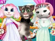 play White Kittens Bride Contest