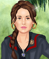 Katniss From The Hunger Games Dress Up Game