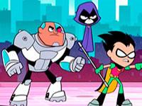 play Slash Of Justice - Teen Titans