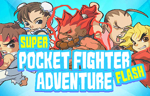 play Super Pocket Fighter Adventure Flash