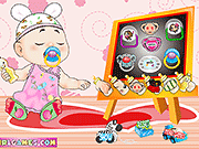 play Lovely Sucking Baby Dressup Game