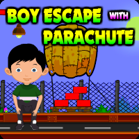 play Boy Escape With Parachute