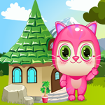 play Cute Pink Kitty Rescue Escape