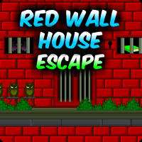 play Red Wall House Escape