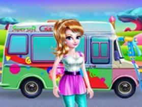 play Girly Ice Cream Truck Car Wash - Free Game At Playpink.Com