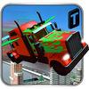 Flying Truck Driving - Tuck Tuck Adventure 3D