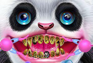 play Cute Panda Dentist Care