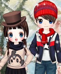 Winter Date Dress Up Game