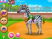 play Zebra Caring Game