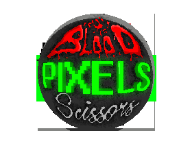 Blood Pixels Scissors