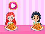 Princess Hotdog Eating Contest