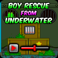 Boy Rescue From Underwater Walkthrough