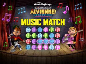 Alvinnn!!! And The Chipmunks: Music Match Puzzle
