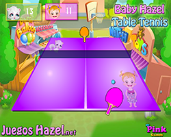 Baby Hazel Table Tennis