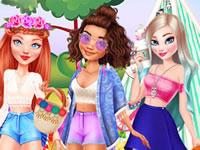 play Princesses Summer Glamping Trip