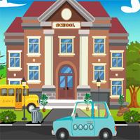 play Happy School Girl Rescue Games4King