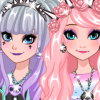 play Frozen Sisters Go Pastel Goth