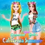 Rapunzel And Belle'S California Summer