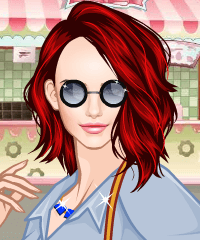 Denim Blue Dress Up Game