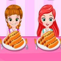 Princess Hotdogs Eating Contest Dressupwho