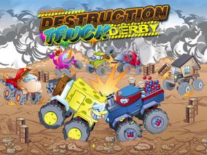 play Nickelodeon: Destruction Truck Derby Action