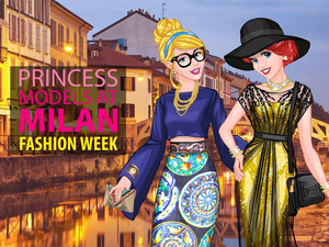 Princess Models At Milan Fashion Week