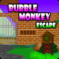 play Bubble Monkey Escape