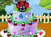 play Ladybug Birthday Cake