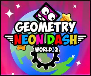 play Geometry Neon Dash World 2