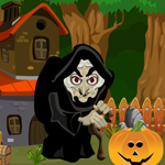 play Witch Rescue From The Old House Escape